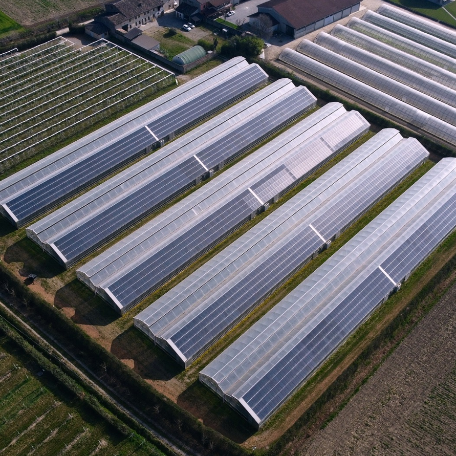 serra fotovoltaica